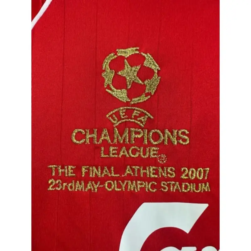Camiseta Liverpool Retro 2006/07 Rojo Home ML